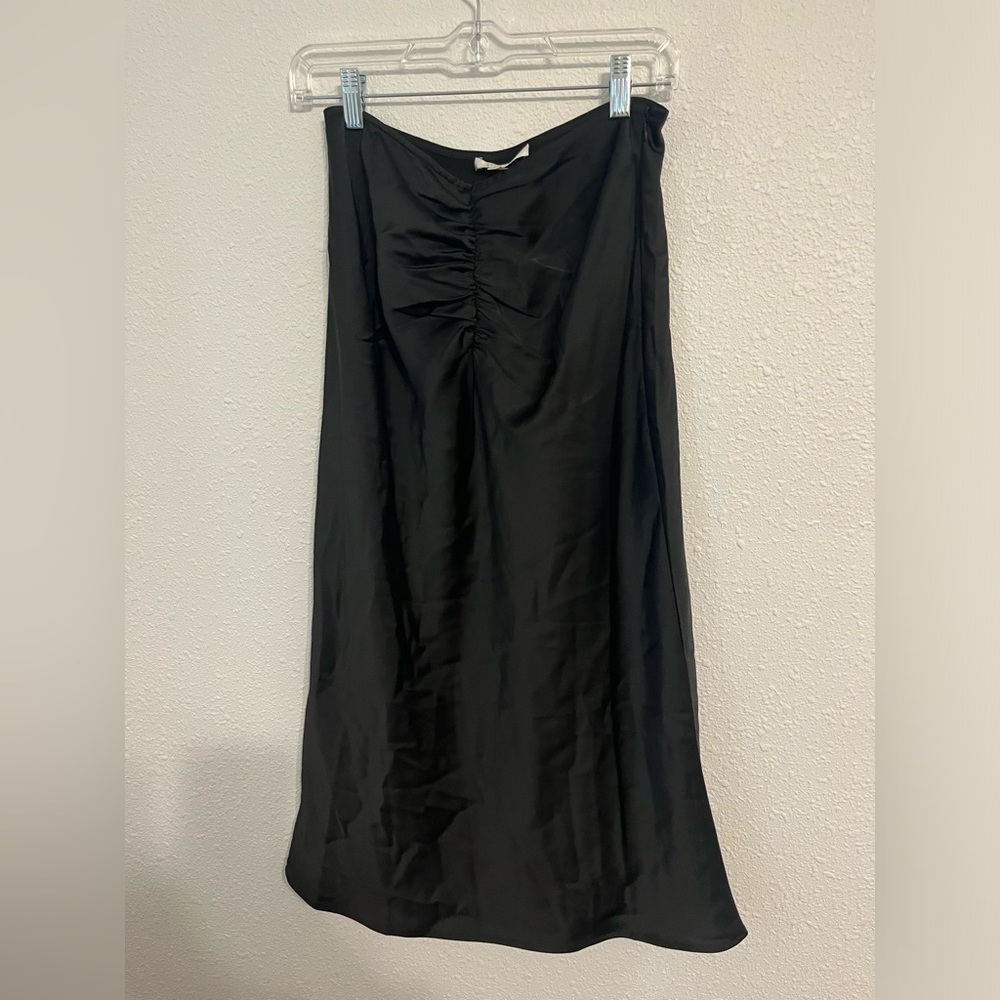 WAYF black strapless dress